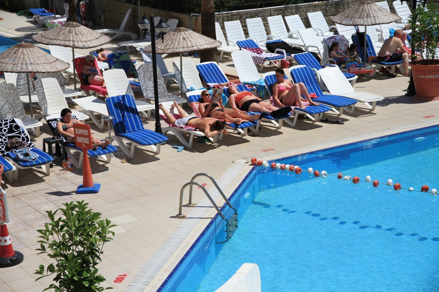 Club Alpina Hotell Marmaris Eksteriør bilde