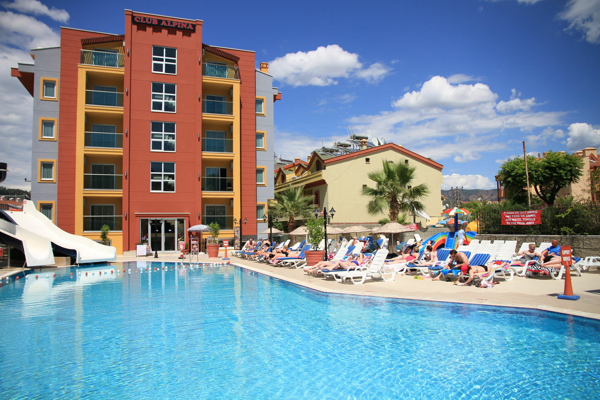 Club Alpina Hotell Marmaris Eksteriør bilde
