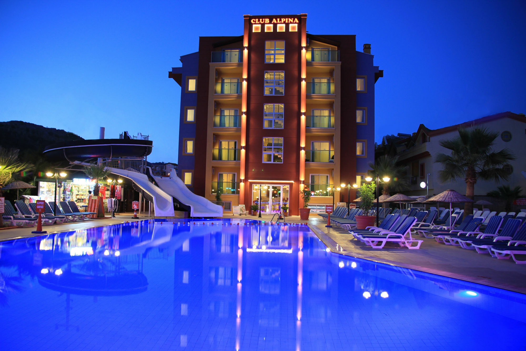 Club Alpina Hotell Marmaris Eksteriør bilde