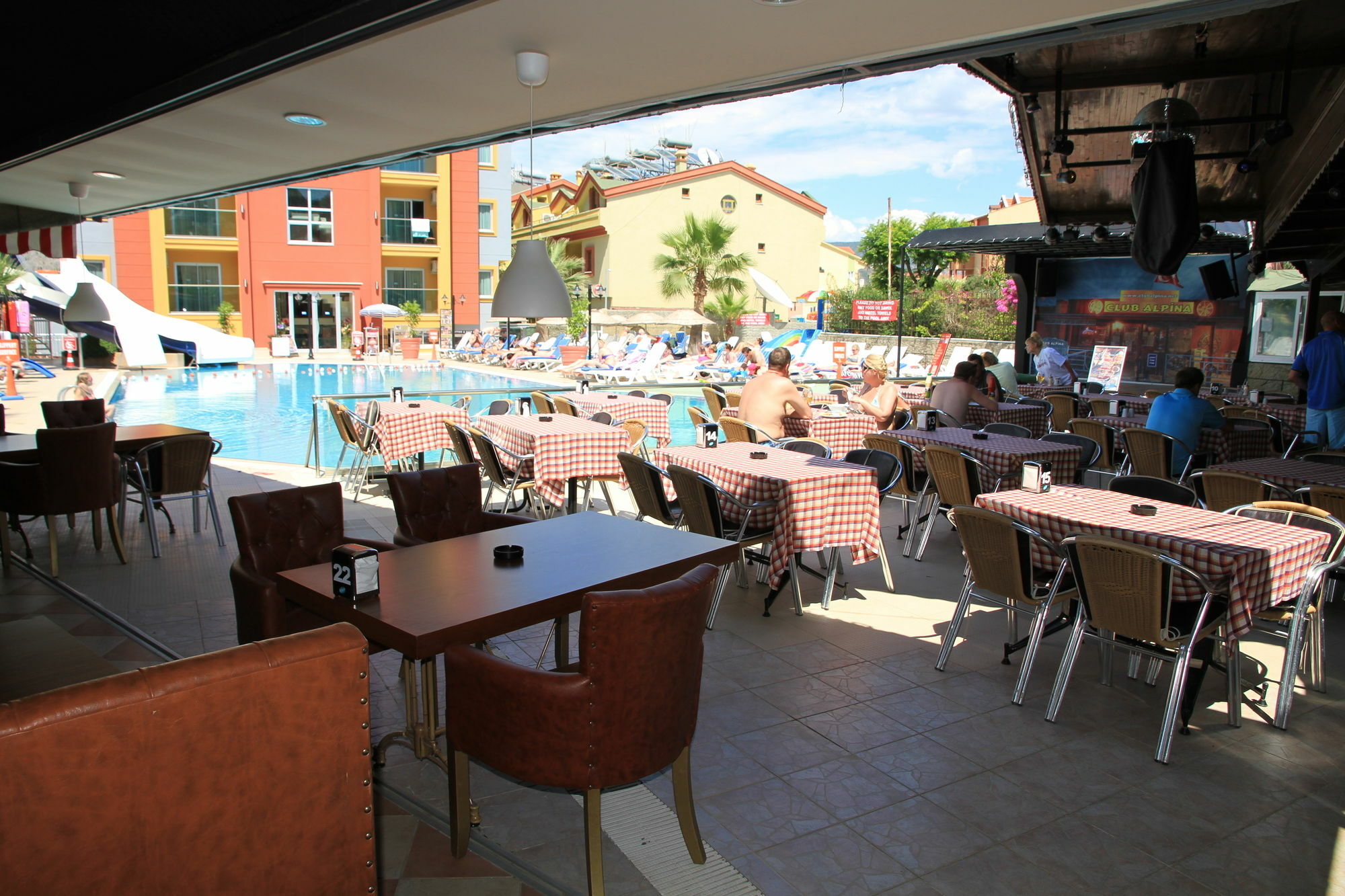 Club Alpina Hotell Marmaris Eksteriør bilde